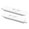 SlideCo 173963W Tilt Latch Pair White Plastic Construction springloaded SnapIn Single Pack