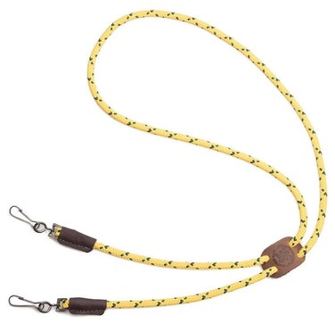 Mendota Pet Lanyard  Whistle Lanyard  Made in USA  HiViz Yellow 25 in Double