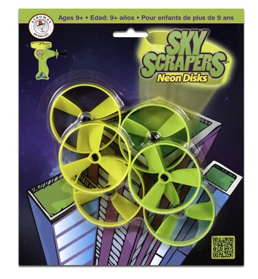 Aeromax Sky Scrapers Flying Disks Refill Pack
