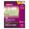 Avery 5661 Laser Labels Address 1Inch x4Inch  1000BX Clear