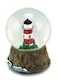MusicBox Kingdom 32004 Glitter Globe Light House Music Box Turns to The Melody Playing by The Beautiful Sea