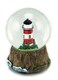MusicBox Kingdom 32004 Glitter Globe Light House Music Box Turns to The Melody Playing by The Beautiful Sea