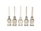 Soft Squeeze Black Jagua Ink Art Craft Applicator Dispenser Bottles for Glue Henna Paste Paint