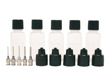 Soft Squeeze Black Jagua Ink Art Craft Applicator Dispenser Bottles for Glue Henna Paste Paint