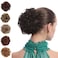 PRETTYSHOP 100 HUMAN HAIR Scrunchie Hair Piece Updo Braid Hair Scrunchy Messy Bun Blonde Mix H312a
