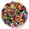 Cousin DIY 1 Pound Plastic Approximately 500600 Bead Fun PackAll Shapes and Sizes Rainbow Mix