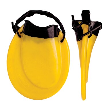 FINIS Positive Drive Fins  HighQuality Swim Fins for Men and Women  Swim Flippers to Use with All Four Swim Strokes  Swimming Fins for Swimming and Pool Accessories  Medium Yellow