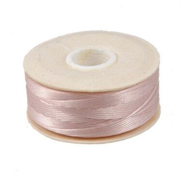 Nymo Size D Beading Thread Light Pink