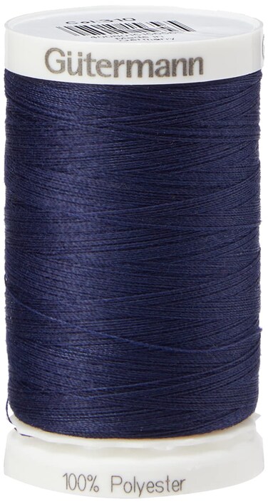 Gtermann Gutermann Sew All Polyester Thread 500mtr Navy Blue 0310 55 x 3 x 3 cm 500 Meter