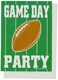 Beistle Game Day Football Invitations