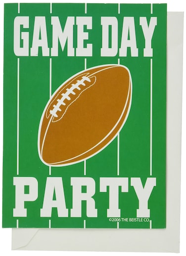 Beistle Game Day Football Invitations
