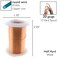 Beadsmith Elements JewelryMakingWire Copper