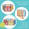 Toddleroo by North States Superyard Colorplay 2 Panel Extension Made in USA Increases Play Space up to 344 sq ft Adds 64 Multicolor