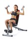 Weider Incline Weight Bench black 40L x 1825W x 535H inches