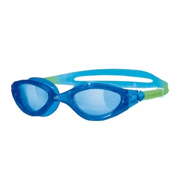 Zoggs Junior Panorama Swimming Goggles Blue Tint GreenBlue