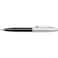 Sheaffer 100 Black Lacquer Ballpoint Pen with Chrome Trim