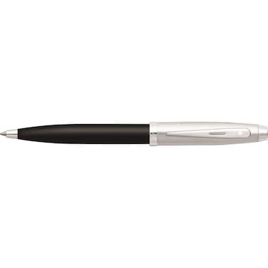 Sheaffer 100 Black Lacquer Ballpoint Pen with Chrome Trim