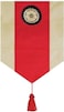Gorgeous Oriental Brocade Table Runner SUNFLOER RED by MZO