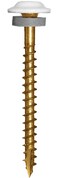 GRK 772691440907 MSSZipTip White Number9 by 112Inch Screw 100Piece