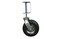 Shepherd Hardware 9798 8Inch Pneumatic SpringLoaded Gate Caster 200lb Load Capacity and Universal MountBlack