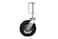 Shepherd Hardware 9798 8Inch Pneumatic SpringLoaded Gate Caster 200lb Load Capacity and Universal MountBlack