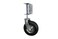 Shepherd Hardware 9798 8Inch Pneumatic SpringLoaded Gate Caster 200lb Load Capacity and Universal MountBlack
