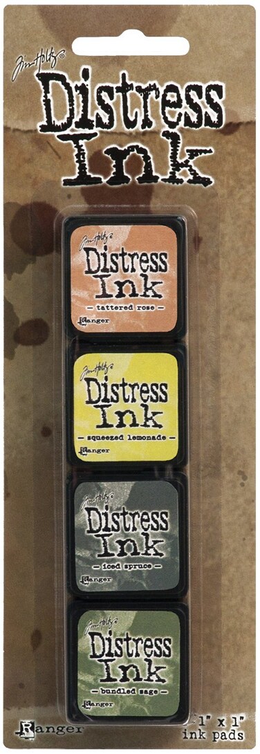 Ranger Distress Mini Ink sKit 10 70 x 23 mm MultiColour