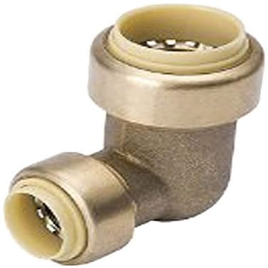 Mueller 631054 DZR LeadFree Brass 90Degree Reducing Elbow 1Inch x 34Inch