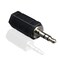 25mm Male to 35mm Female headphone dapter Converts your 35mm earphone jack into 25mm earphone jack