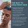 Vitagoods 2Speed Vibrating Scalp Massaging Shampoo Brush Lucite Green
