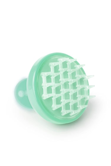 Vitagoods 2Speed Vibrating Scalp Massaging Shampoo Brush Lucite Green