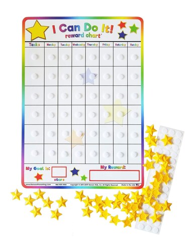 Replacement Board and Stars for Kenson Kids I Can Do It Reward Chart