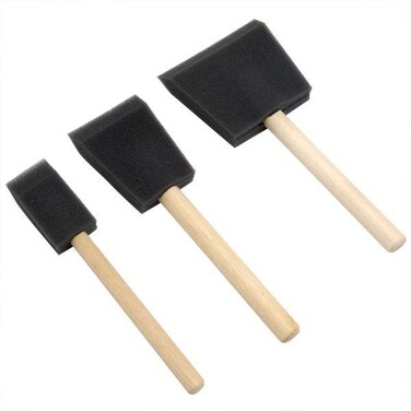 PAINTBRSH FOAM3PK AST EP