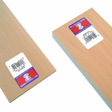 Midwest Products 4404 MicroCut Quality Basswood Sheet Bundle 0125 by 4 by 24Inch