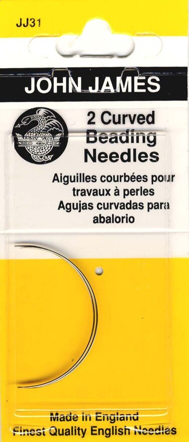 Notions  In Network Curved Beading Needles2Pkg