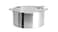Cristel Strate Saucepan 3 quart Silver