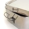 Ecolunchbox Stainless Steel Bento Box Rectangle  Holds 5 Cups Food  Leakproof