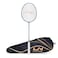 LiNing Wind Lite 800 II Carbon Graphite Badminton Strung Racket with Full Racket Cover NavyDark Grey