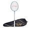 LiNing Wind Lite 800 II Carbon Graphite Badminton Strung Racket with Full Racket Cover NavyDark Grey
