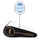 LiNing Wind Lite 700 II Carbon Graphite Badminton Strung Racket with Full Racket Cover BlackBlue