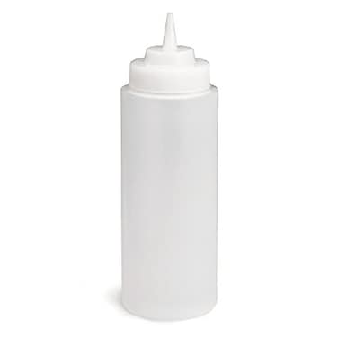 Tablecraft 3263C WideMouth 32 Ounce Squeeze Bottle  Dozen Natural