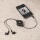 ReTrak Retractable Stereo Earbuds Comfortable and Durable Design with Premium Stereo Sound Black