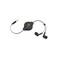 ReTrak Retractable Stereo Earbuds Comfortable and Durable Design with Premium Stereo Sound Black