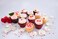 Designer Stencils Valentine CupcakeCookie Stencils BeigeSemiTransparent