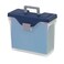 Office Depot Small Mobile File Box Letter Size ClearBlue 111092