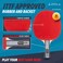 JOOLA Oversize Table Tennis Racket  Extra Large Ping Pong Paddle  ITTF Approved Ping Pong Racket for Adults  Kids  20 Larger Big Sweet Spot  5Ply Wood Blade  Competition Grade Pips In Rubber