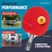 JOOLA Oversize Table Tennis Racket  Extra Large Ping Pong Paddle  ITTF Approved Ping Pong Racket for Adults  Kids  20 Larger Big Sweet Spot  5Ply Wood Blade  Competition Grade Pips In Rubber