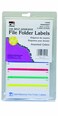 Charles Leonard File Folder Labels SelfAdhesive 056 x 343 Inches Assorted 248Count Box 45200