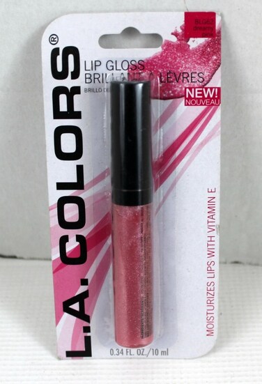 La Colors Expressions Lip Gloss Dreamy Pink BLG62 034 Fl Oz