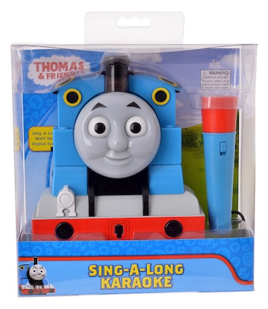 Sakar Thomas Sing A Long Karaoke Includes 1 Microphone Small  Portable Kid Size 21385